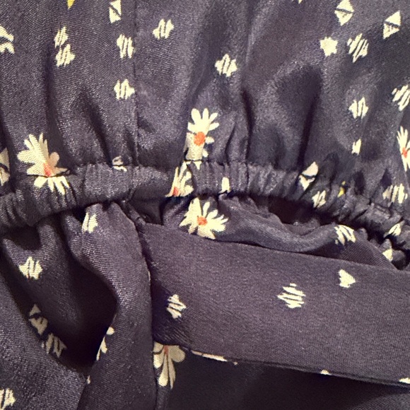 Xhilaration Navy Blue Floral Mini Dress - Picture 7 of 7